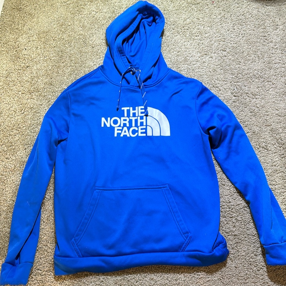 The North Face Men's Gray Half Dome Logo Pullover Hoodie Size M